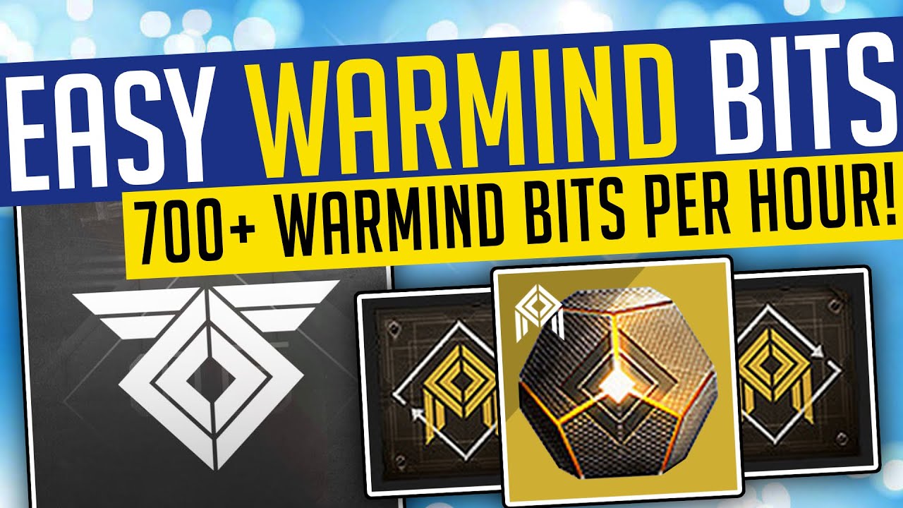 Destiny 2 | EASY WARMIND BITS! Fastest Way To Farm 700+ Per Hour!