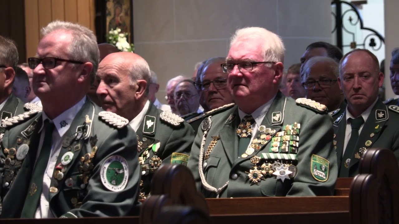 Schützenfest in Vechta 2022 - Fahnenweihe
