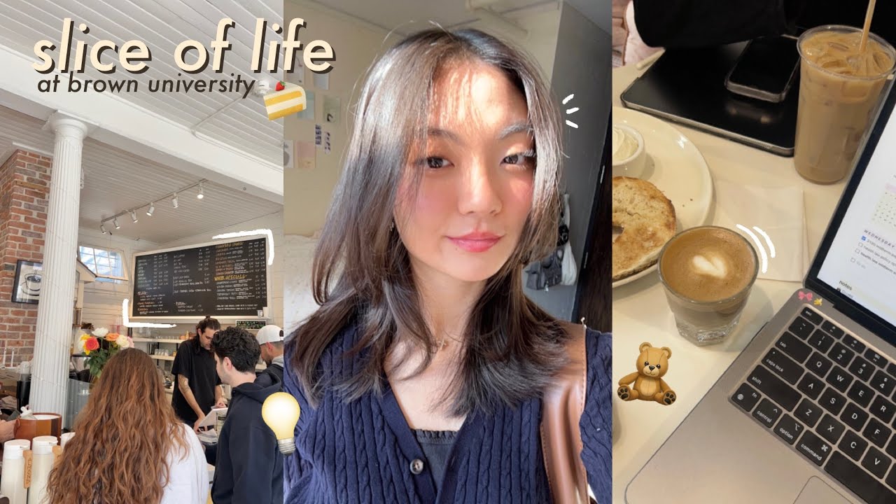 a slice of life at brown 🧸🌟 | night routine, cafe studying, fun with friends
