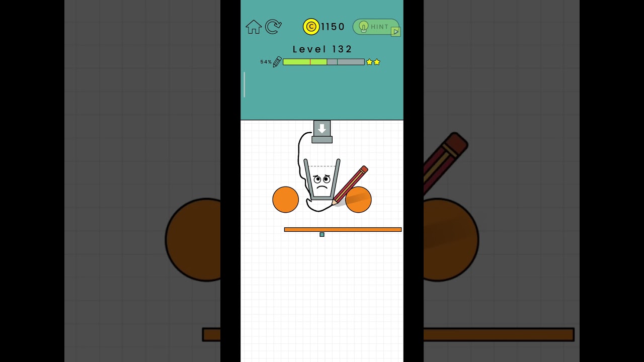 Happy Glass Level 132 Gameplay 3 Star (Android) #androidgames #puzzlegame #happyglass