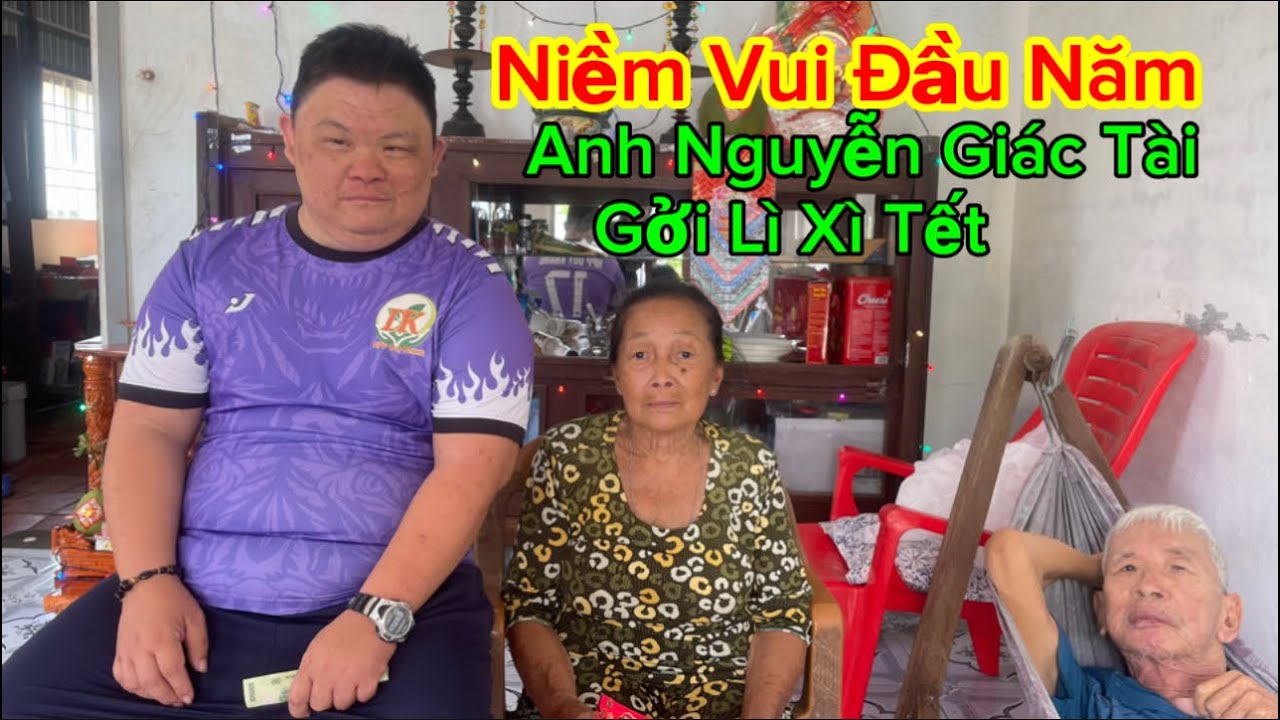 NIỀM VUI ĐẦU NĂM! ANH NGUYỄN GIÁC TÀI GỞI LÌ XÌ TẾT ĐẾN HOÀN CẢNH ĐẶC BIỆT KHÓ KHÓ KHĂN