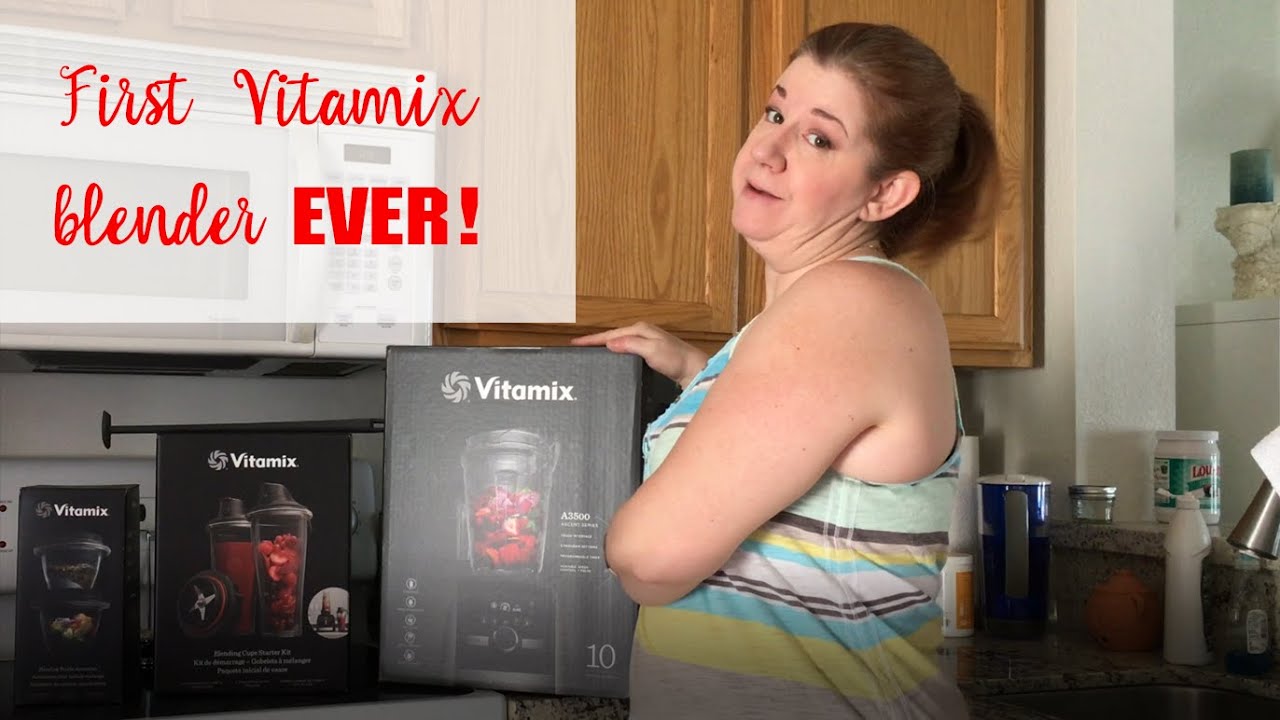 Vitamix A3500 unboxing and first smoothie recipe