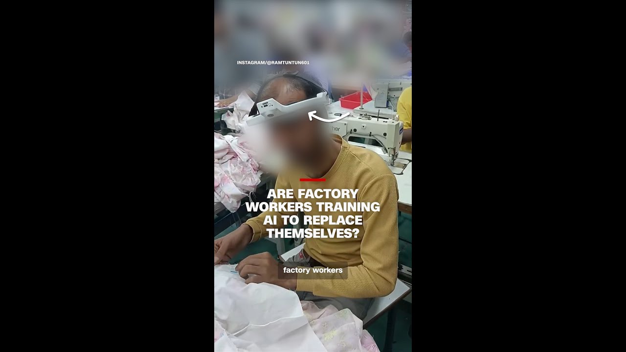 Обучают ли заводские рабочие искусственный интеллект тому, как заменить самих себя?