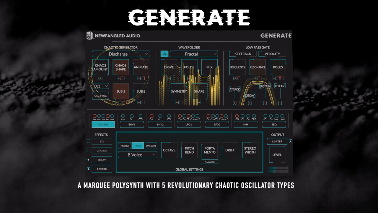 Newfangled Audio Generate Preset Examples
