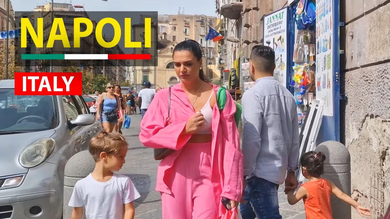 🇮🇹 NAPLES VIRTUAL WALK 4K (2h 38m) 🚶🏻‍♂️ 2-Hour City Tour with Ambient Sound