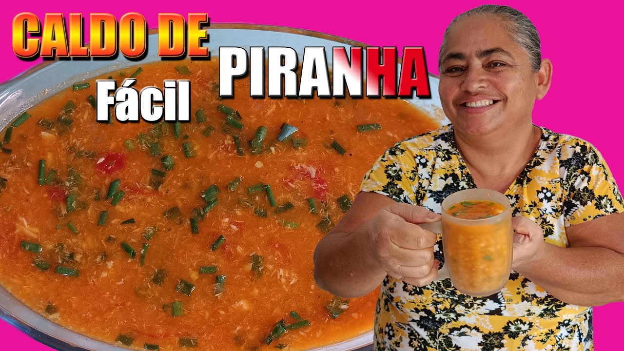 COMO FAZER CALDO DE PIRANHA DE BOTECO (PASSO A PASSO)