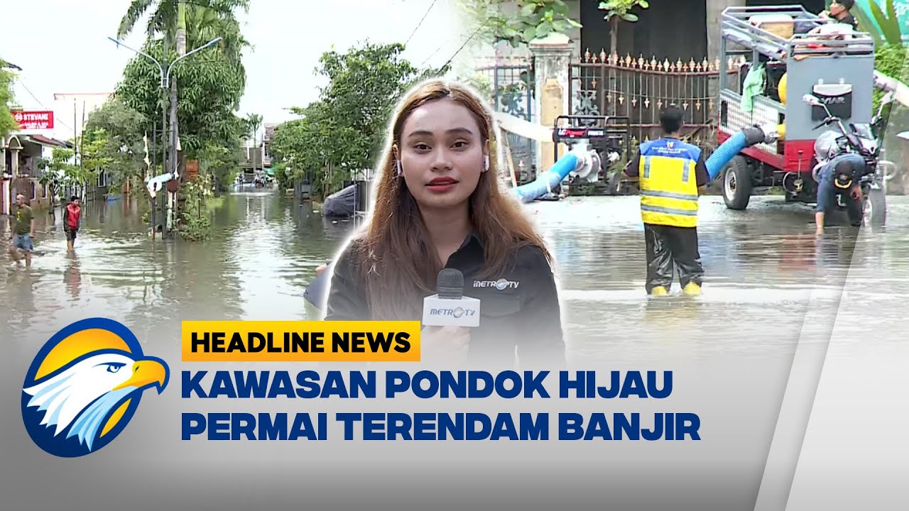 [HEADLINE NEWS, 24/01] Banjir Sudah Mulai Surut di kawasan Pondok Hijau Permai, Bekasi