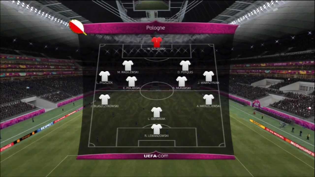 Pologne - Grèce [FIFA 12*] | EURO 2012 (1ère Journée - Groupe A) | CPU Vs. CPU