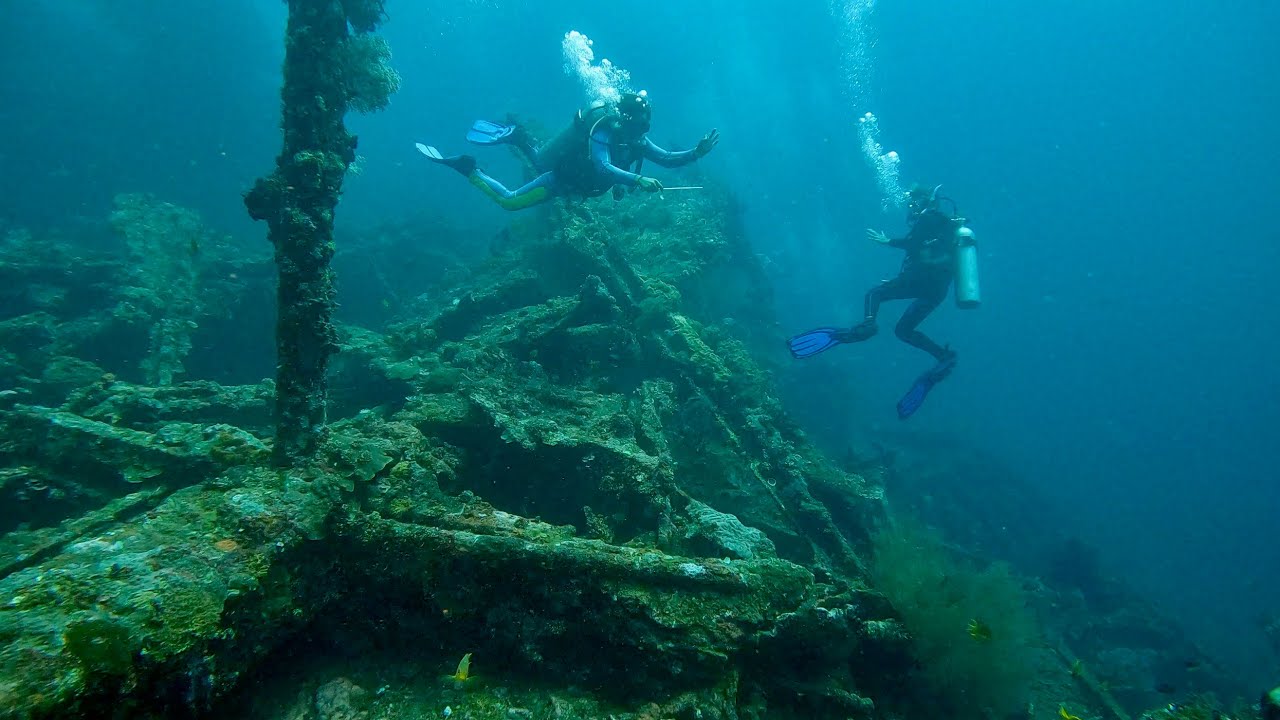 USAT Liberty Shipwreck diving in Bali - Ep 125