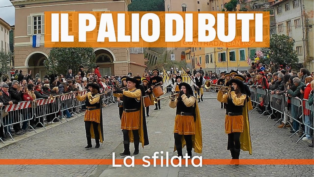 La Magia del Palio di Buti 2025: La Sfilata delle Contrade