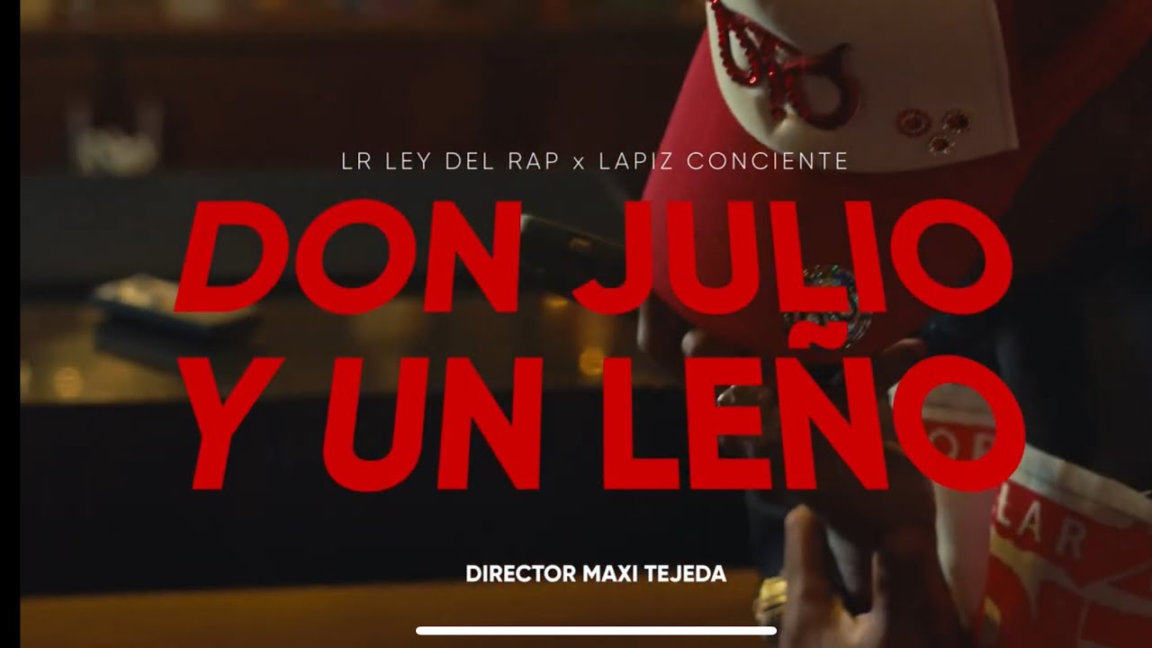 13. LR ley del rap x ​⁠@LAPIZCONCIENTERD  - Don Julio ( Video Oficial ) | blueprint album