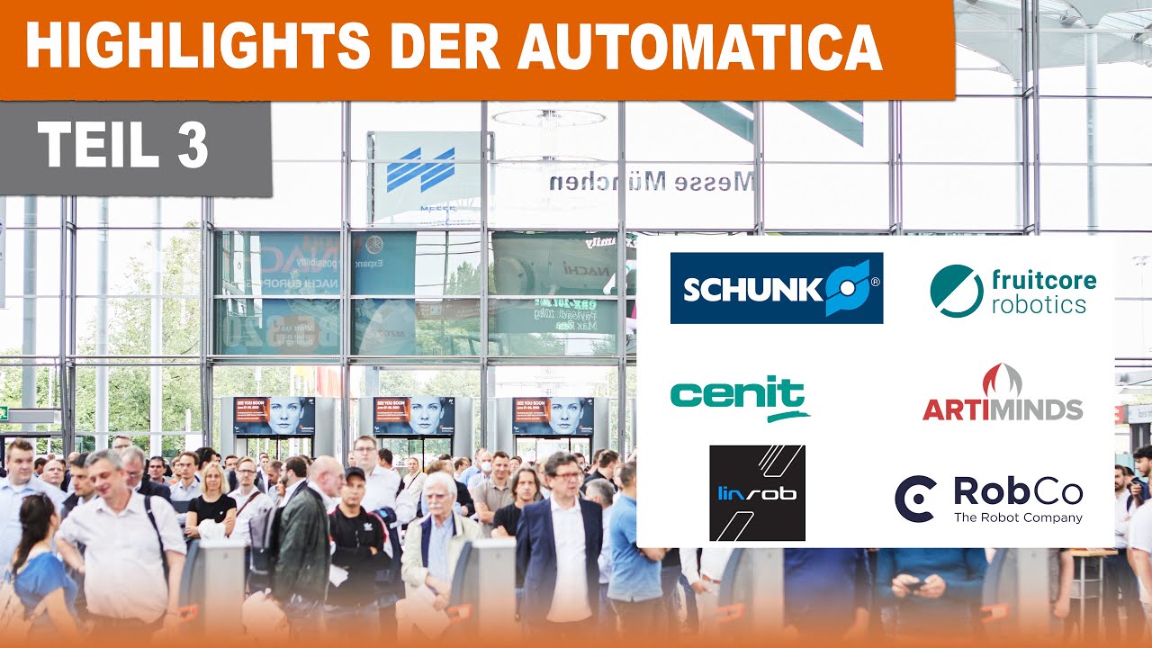 Highlights von der automatica Messe 2022 Teil 3 | Werner Hampel - Der Roboterkanal