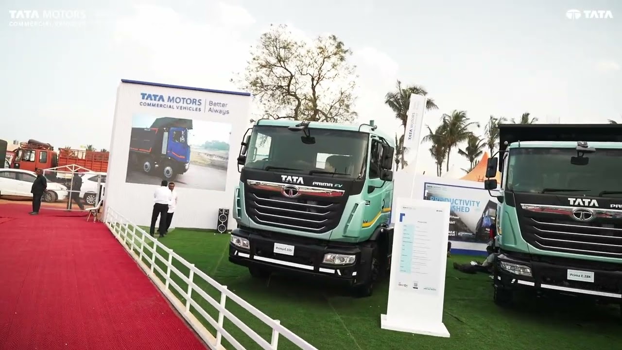 Tata Motors CV at Excon 2025: Powering the Future with Game-Changing Tippers!