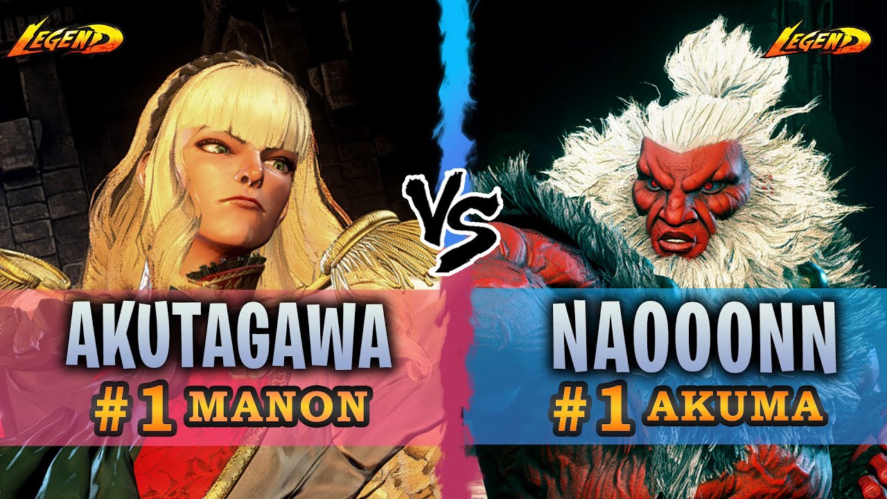 SF6 ▰ Ranked #1 Manon ( Akutagawa ) Vs. Ranked #1 Akuma ( Naooonn )『 Street Fighter 6 』