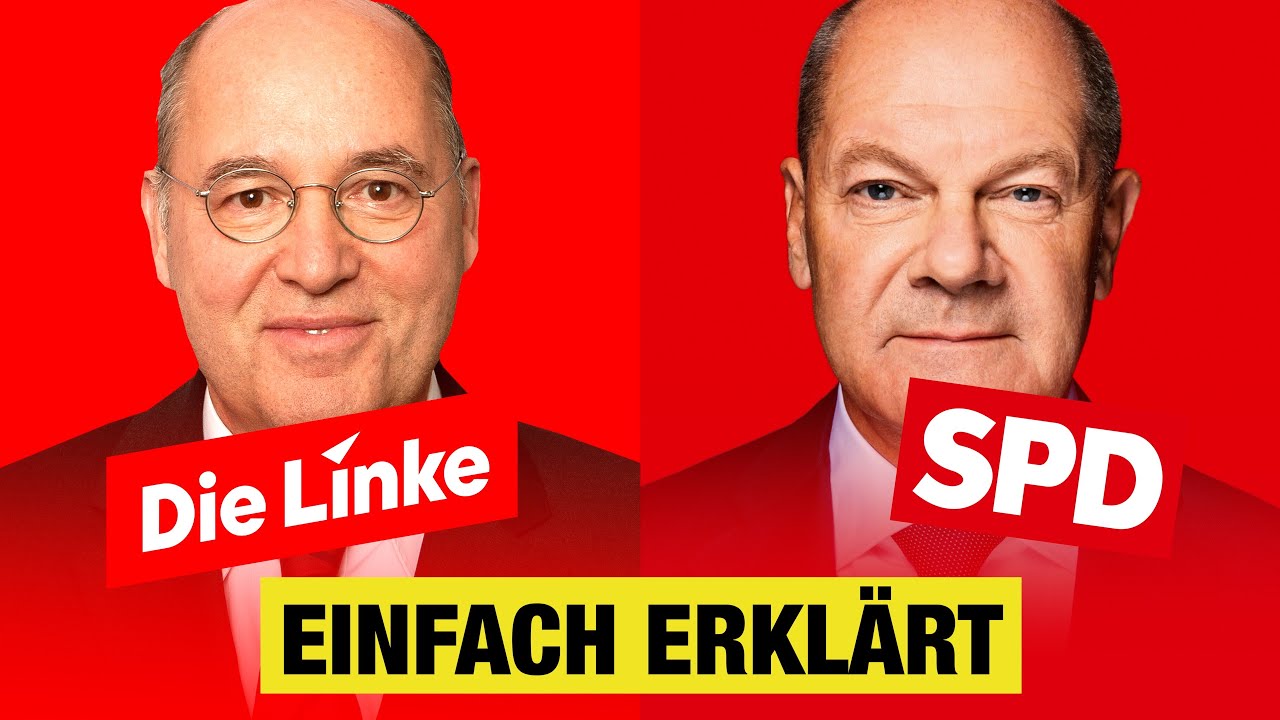 DIE LINKE & SPD Wahlprogramm einfach erkl&auml;rt | Bundestagswahl