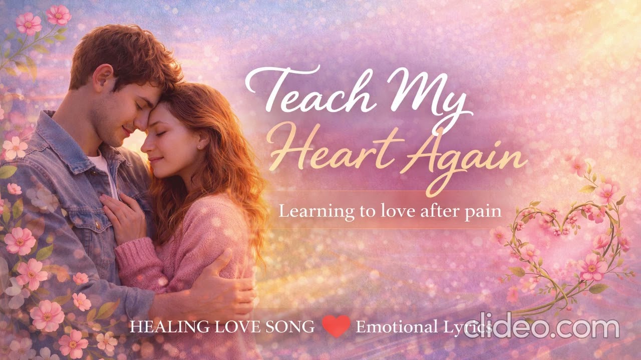 🤍 Teach My Heart Again  Healing Love Song  Learning to Love After Pain