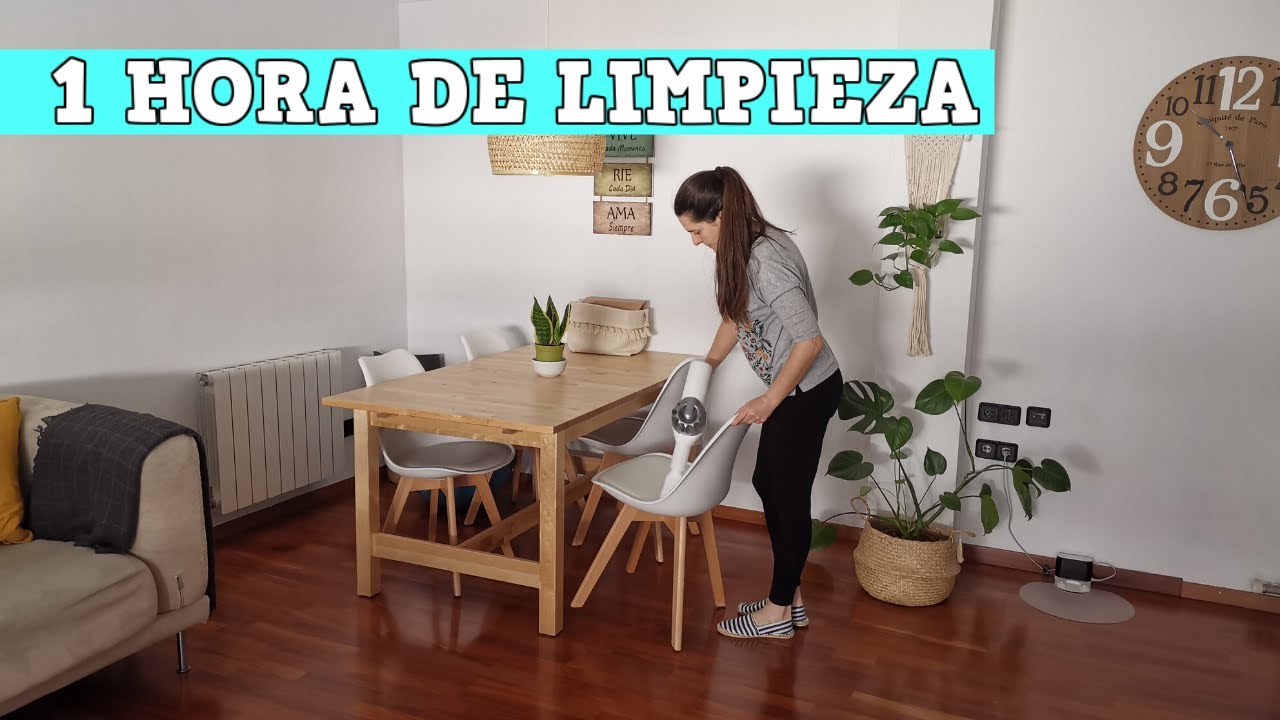 RUTINA DE LIMPIEZA DE 1 HORA