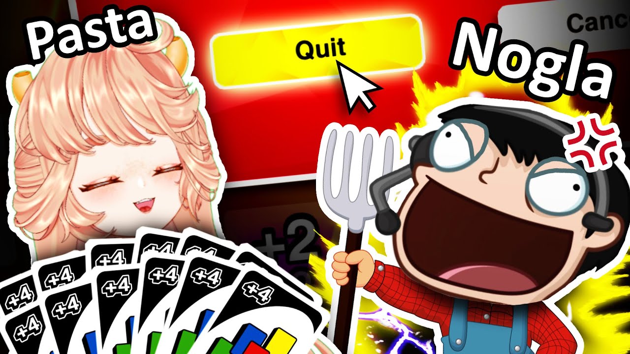 Nogla rage quits on the leash kids