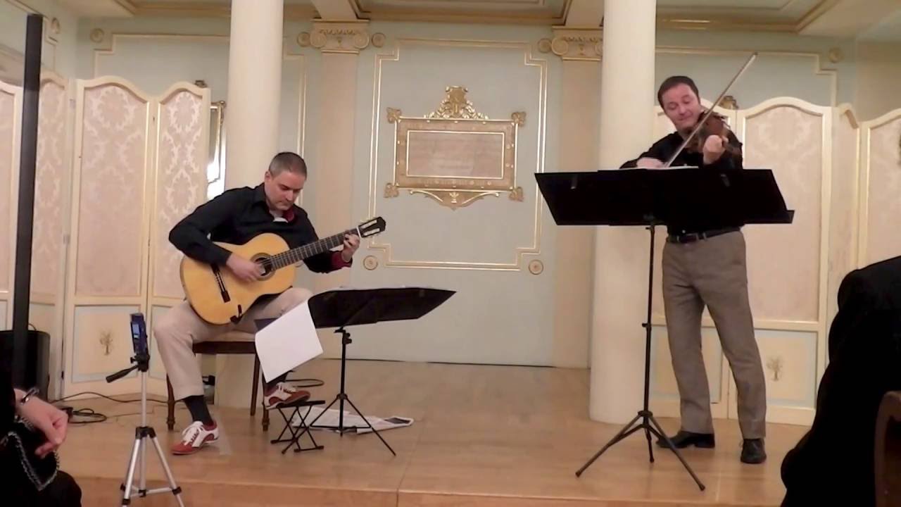 DUO PAGANINI: Sinfonia from 