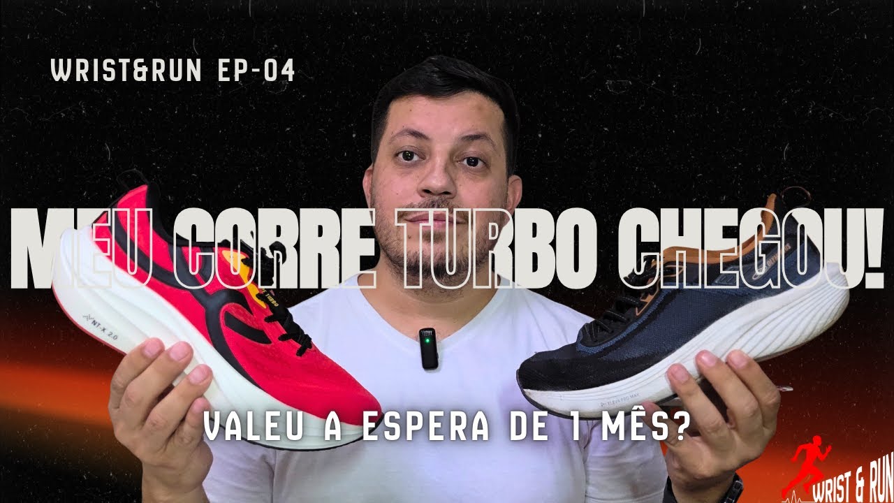 ADEUS TÊNIS VELHO! Estreando o Corre Turbo na planilha de 10k. WristRun EP04