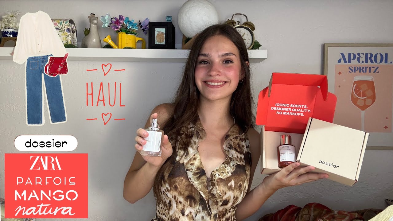 Haul 🍒 Dossier / Zara / Parfois / Mango / Natura (rebajas)
