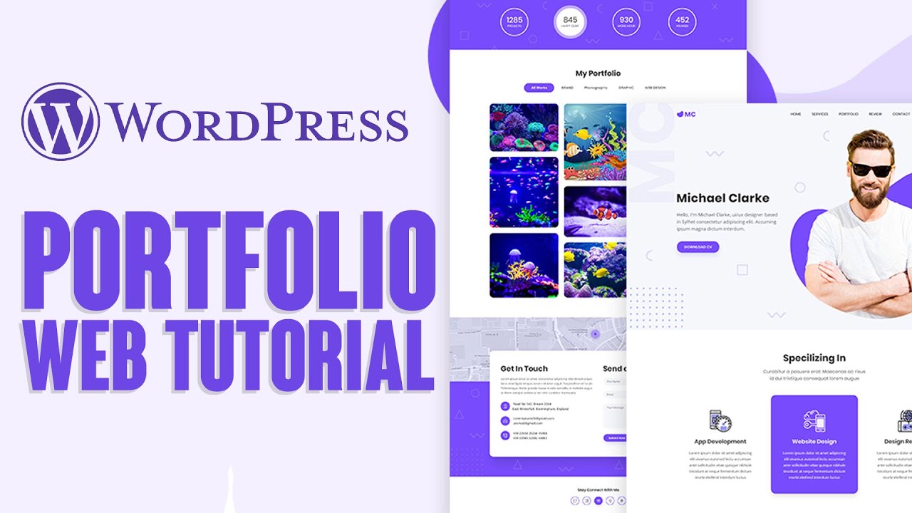 How To Make A Portfolio Website Using WordPress | Easy Tutorial (2025)