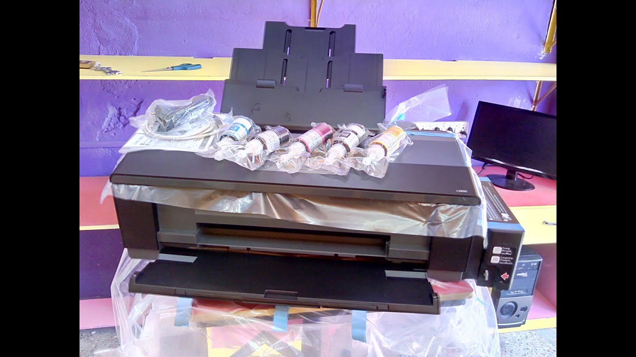 Unboxing Epson L1300 A3 Colour Printer Hands On & Review