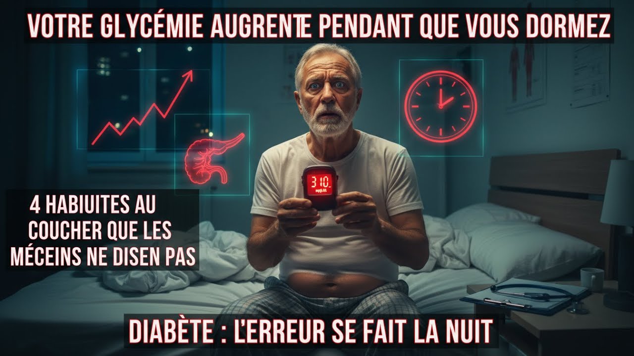 Top 4 des habitudes du coucher pour le diabète afin de RÉDUIRE la glycémie et l’HbA1c
