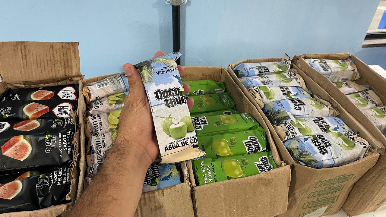 CÔCO LEVE CHEGOU NA LOJA!! PRIMEIRO PEDIDO NA EMPRESA | DISTRIBUIDORA DE BEBIDAS