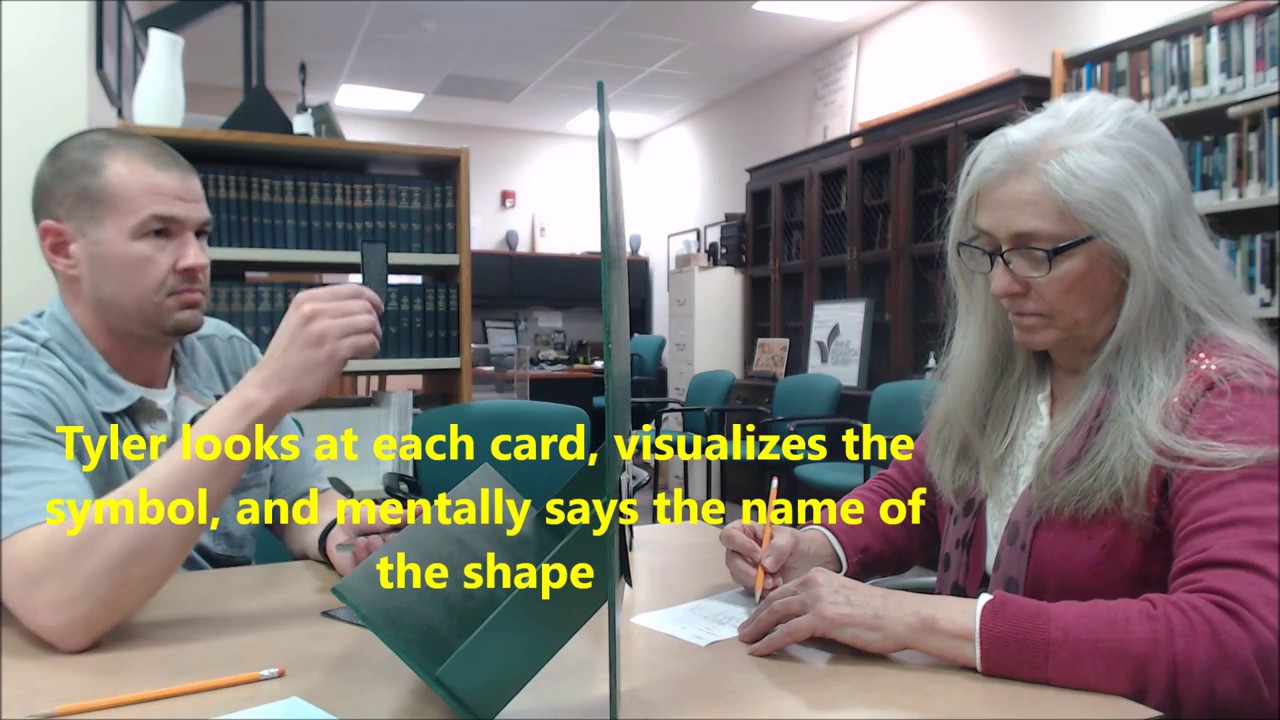 Demonstration - Zener Card Testing for Telepathy