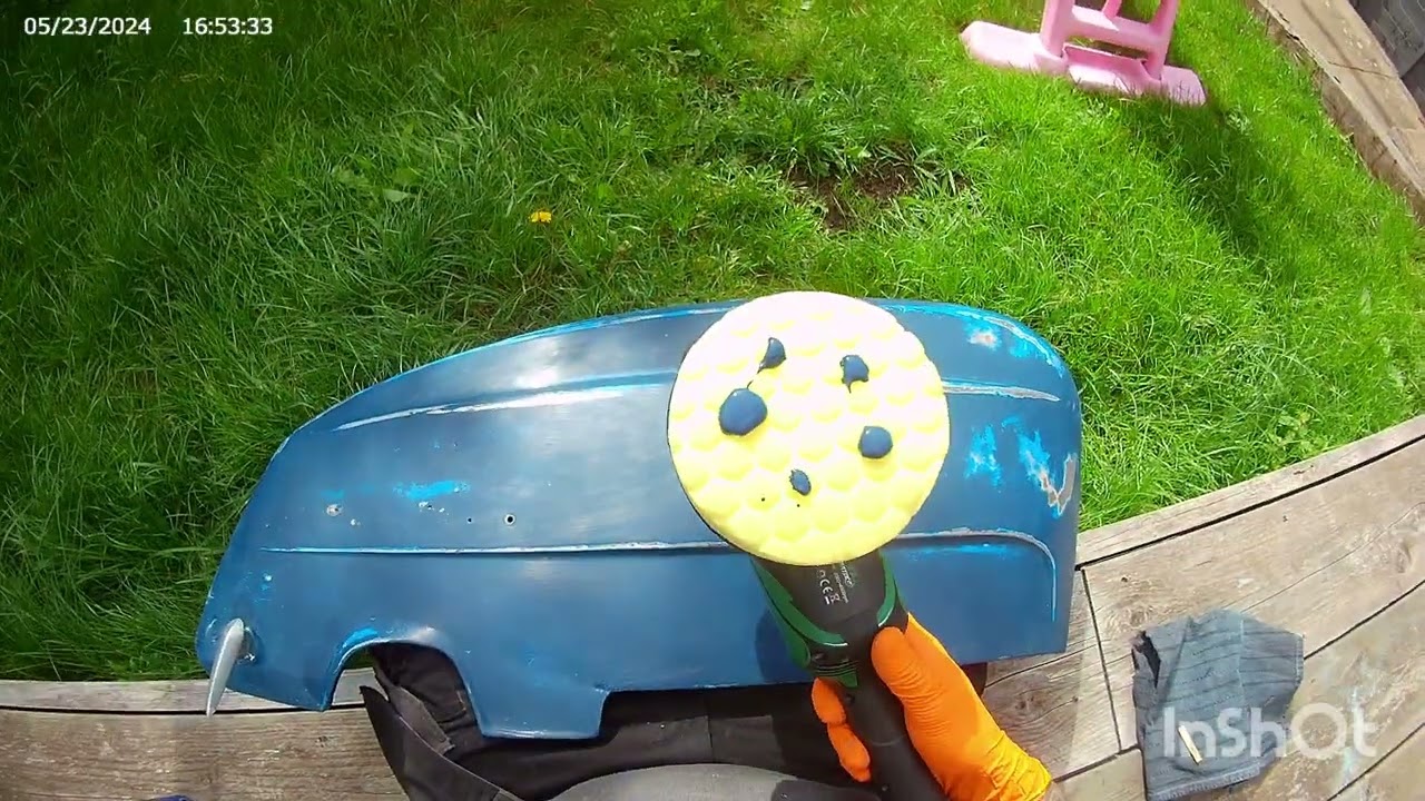 Patina those panels! lambretta polish up