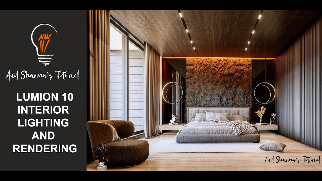 LUMION 10 INTERIOR RENDERING COMPLETE TUTORIAL 02