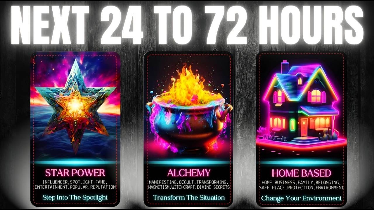 ⏳ YOUR NEXT 24 TO 72 HOURS — 𝗪𝗛𝗔𝗧’𝗦 𝗛𝗔𝗣𝗣𝗘𝗡𝗜𝗡𝗚 ❓️❗️🔥💫 | PICK A CARD