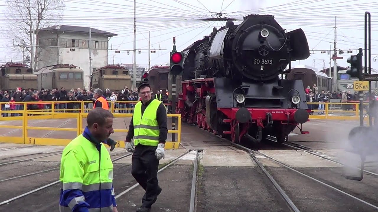 La BR 50 3673 a Milano Smistamento.