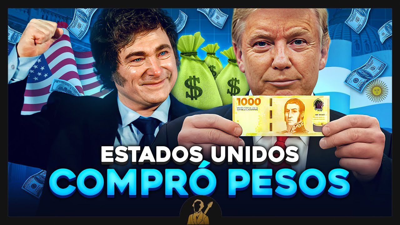 Estados Unidos COMPR&Oacute; Pesos Argentinos 🇦🇷💵