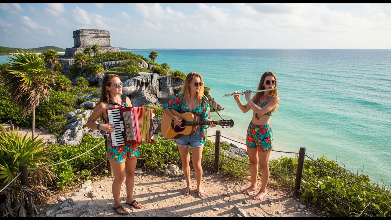 Flamenco Rumba Fusion!! Spanish Guitar, Flute & Accordion in Calm Romantic European Vibes