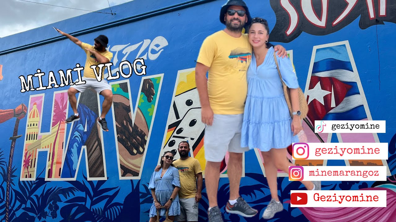 WYNWOOD WALLS VE LİTTLE HAVANA-MİAMİ VLOG BÖLÜM 1