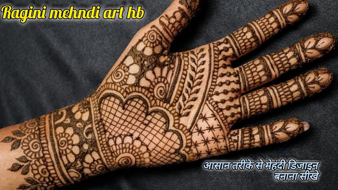 New mehndi design 2026 , asan mehndi design 