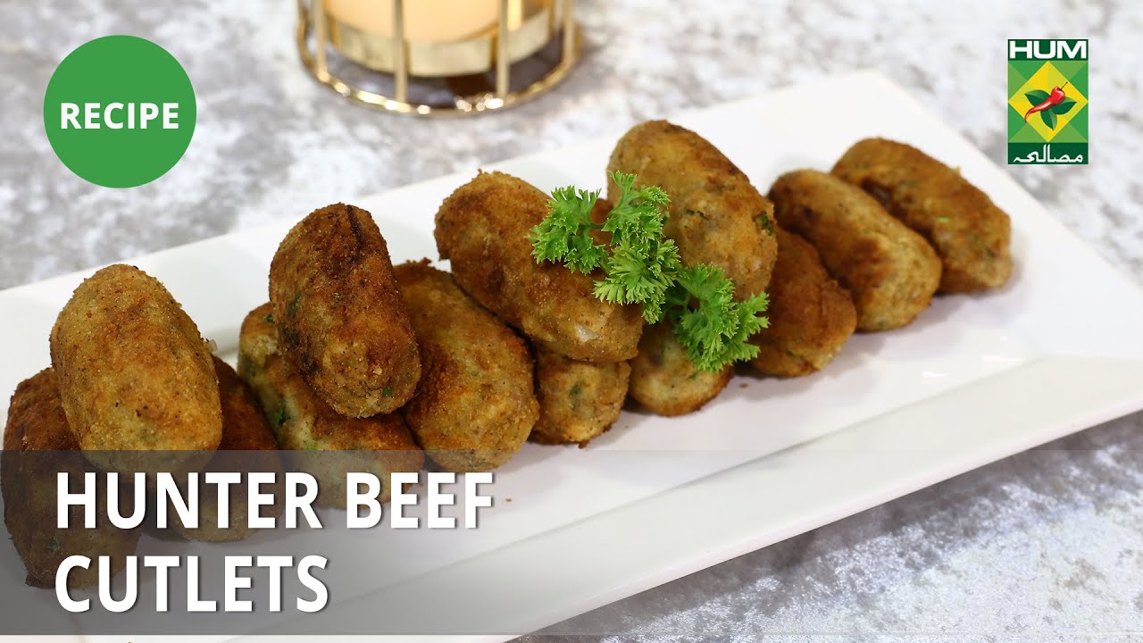 Hunter Beef Cutlets Recipe  | Masala Mornings | Masala TV | Shireen Anwar | Desi Food