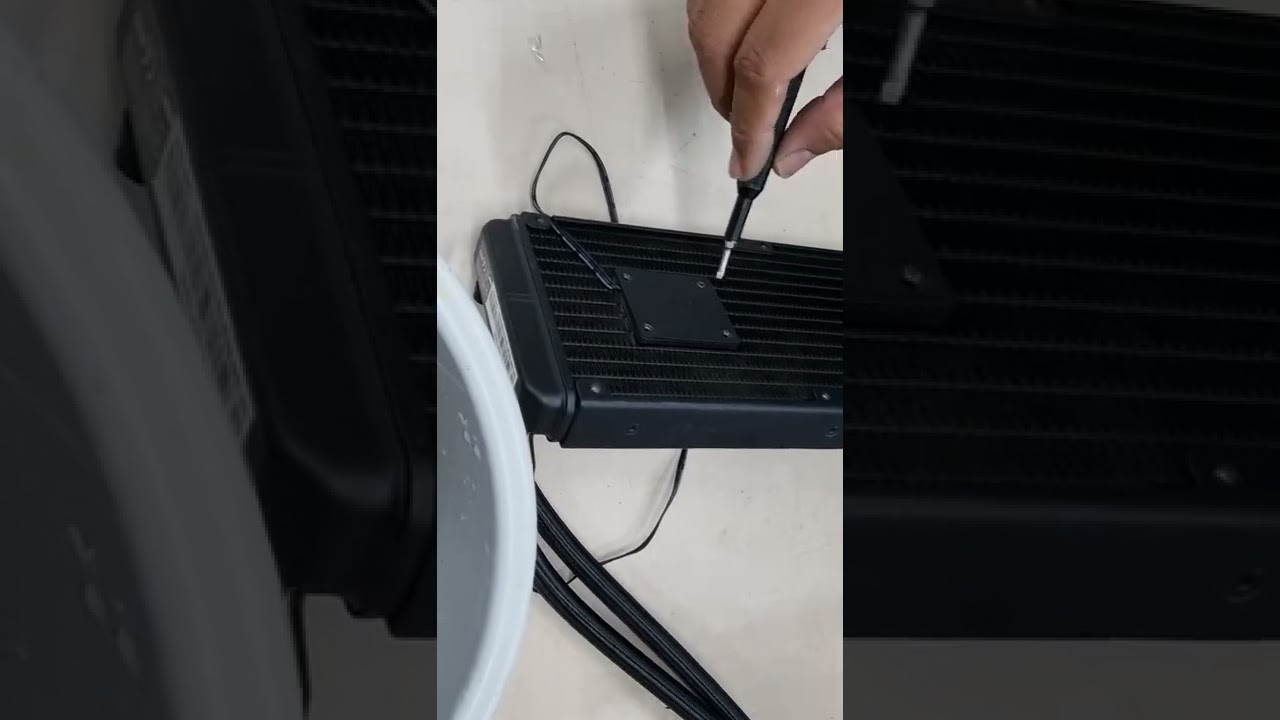 MSI Coreliquid 240 AIO Liquid Cooler: Disassembled