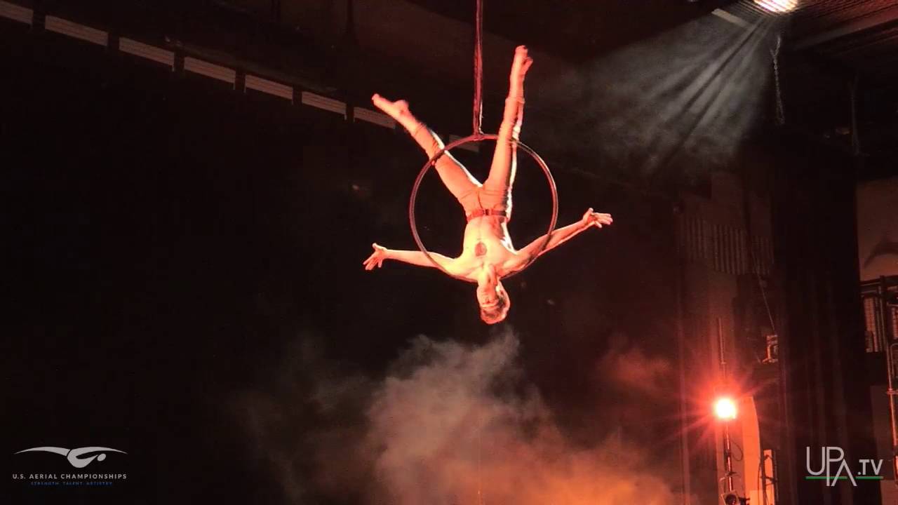 Troy Lingelbach, USA. 2016 Male Lyra U.S. Aerial Competitor.
