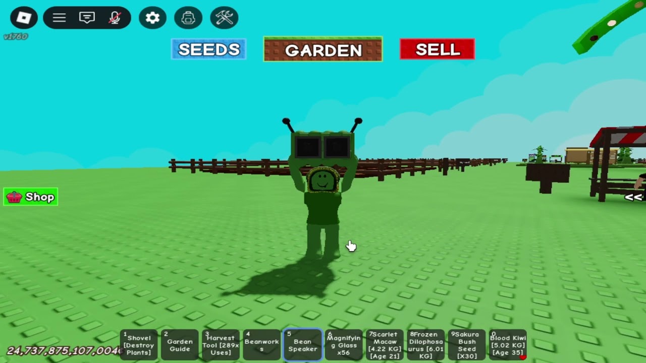 grow a garden new gear
