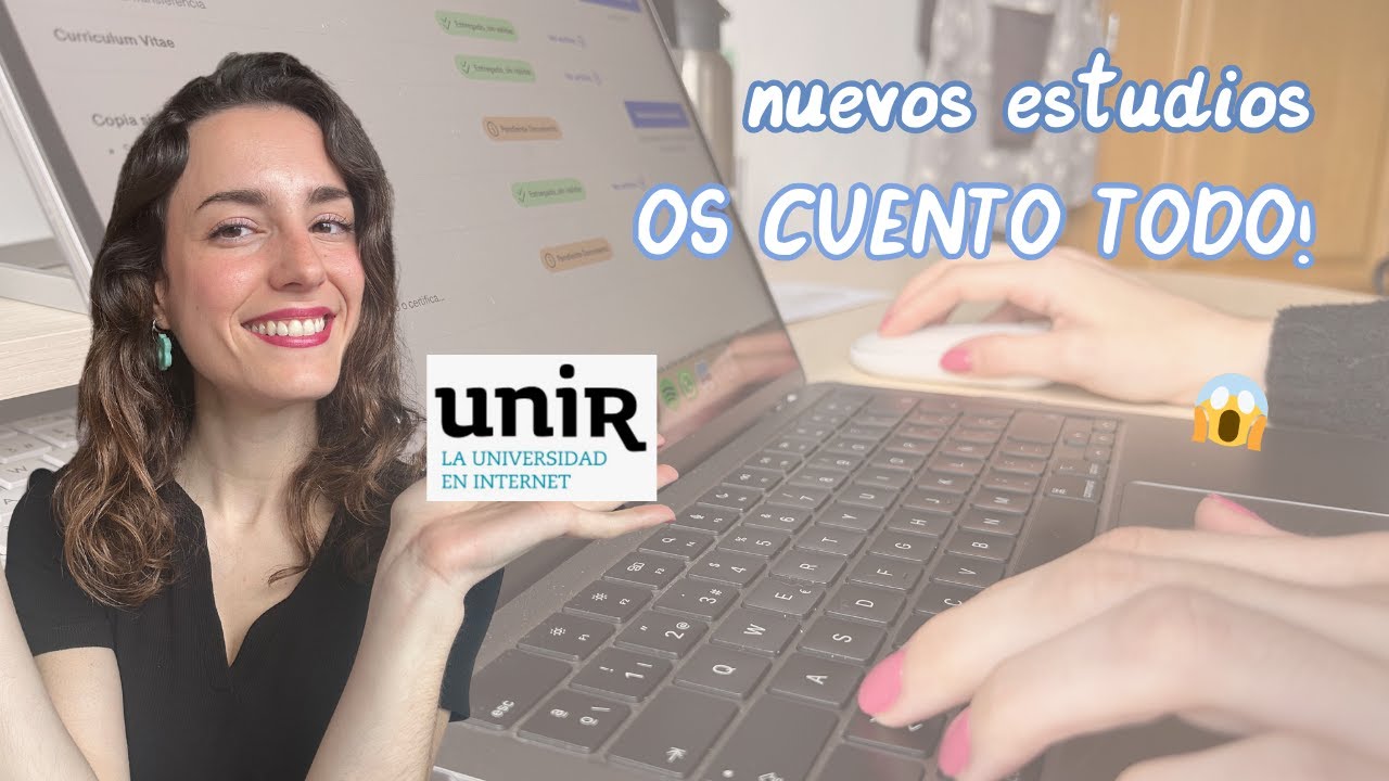 👩🏻&zwj;💻 me matriculo en UNIR!!