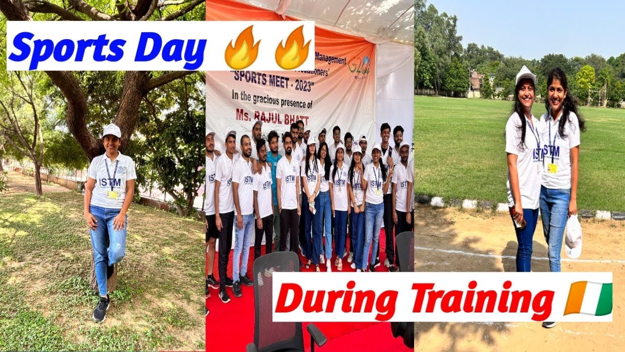 Sports day at training 🔥🇮🇳🔥 ASO IN CSS games खेलने में बहुत मज़ाआया😃😃