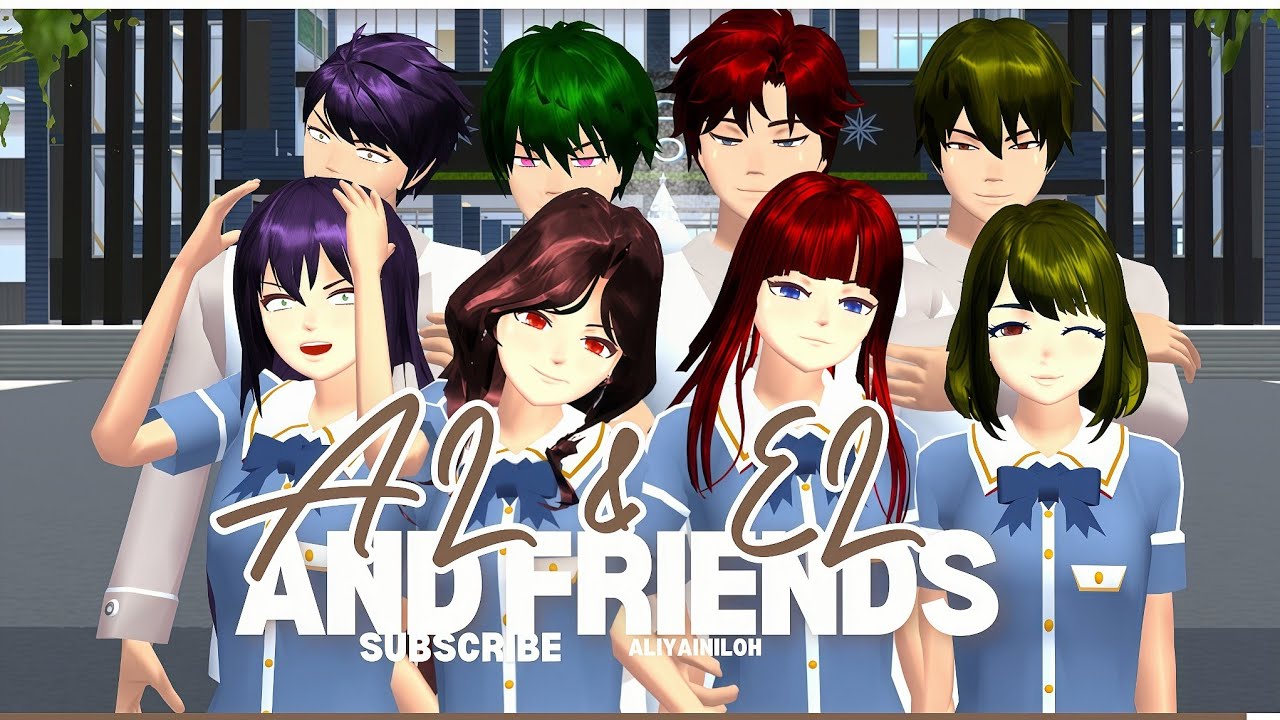 INTRO AL & EL AND FRIENDS [ DRAMA SAKURA SCHOOL SIMULATOR] 