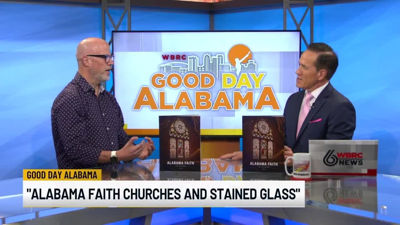 Photographer highlights book on stained glass windows in Alabama churches