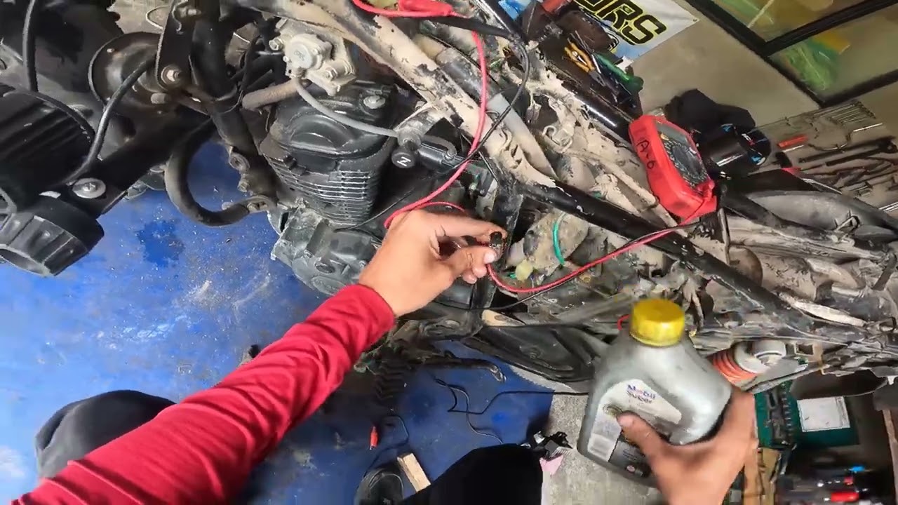 Sistema de Carga de Moto Honda CB110 - Diagnostico Bobinas, Regulador y Batería Paso a Paso