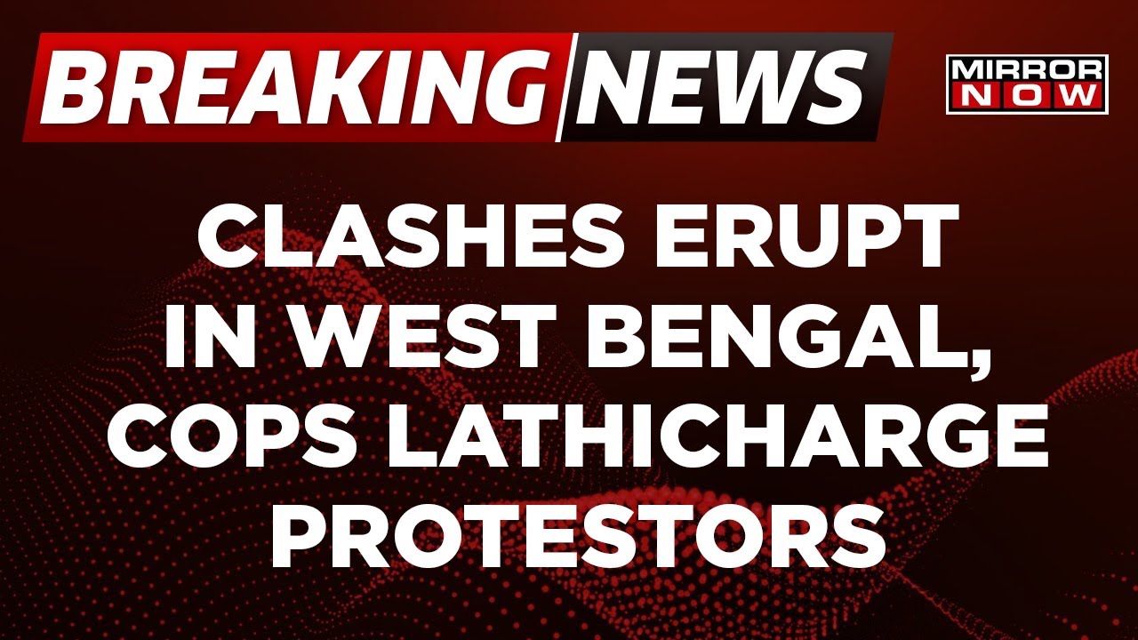 Breaking News: Clashes Erupt Between TMC And ISF Workers In West Bengal, Cops Lathicharge
