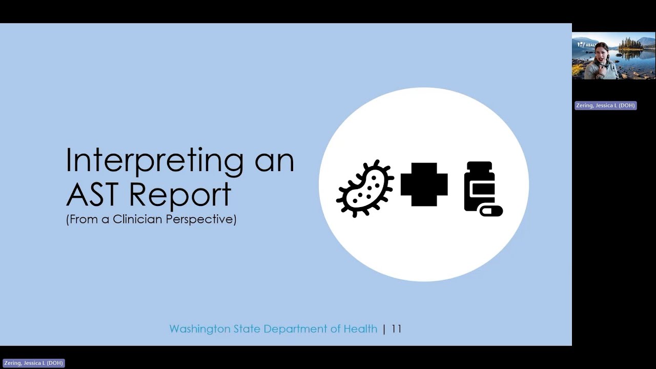 Reading An Antimicrobial Susceptibility Testing AST Report