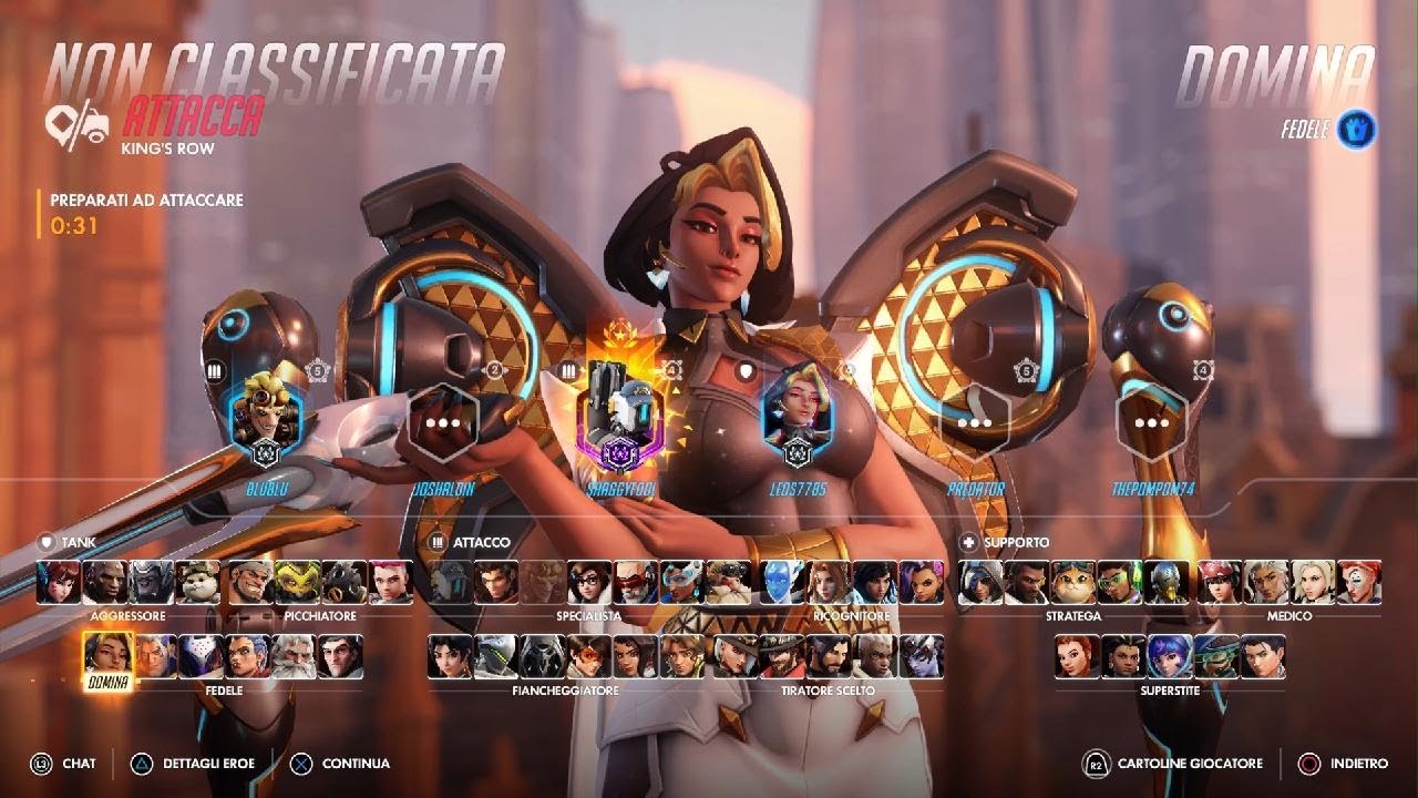 Overwatch 2 domina  gameplay attacco